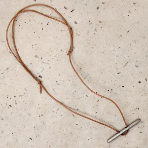 The Sterling Silver Cleat Necklace by Local Artist