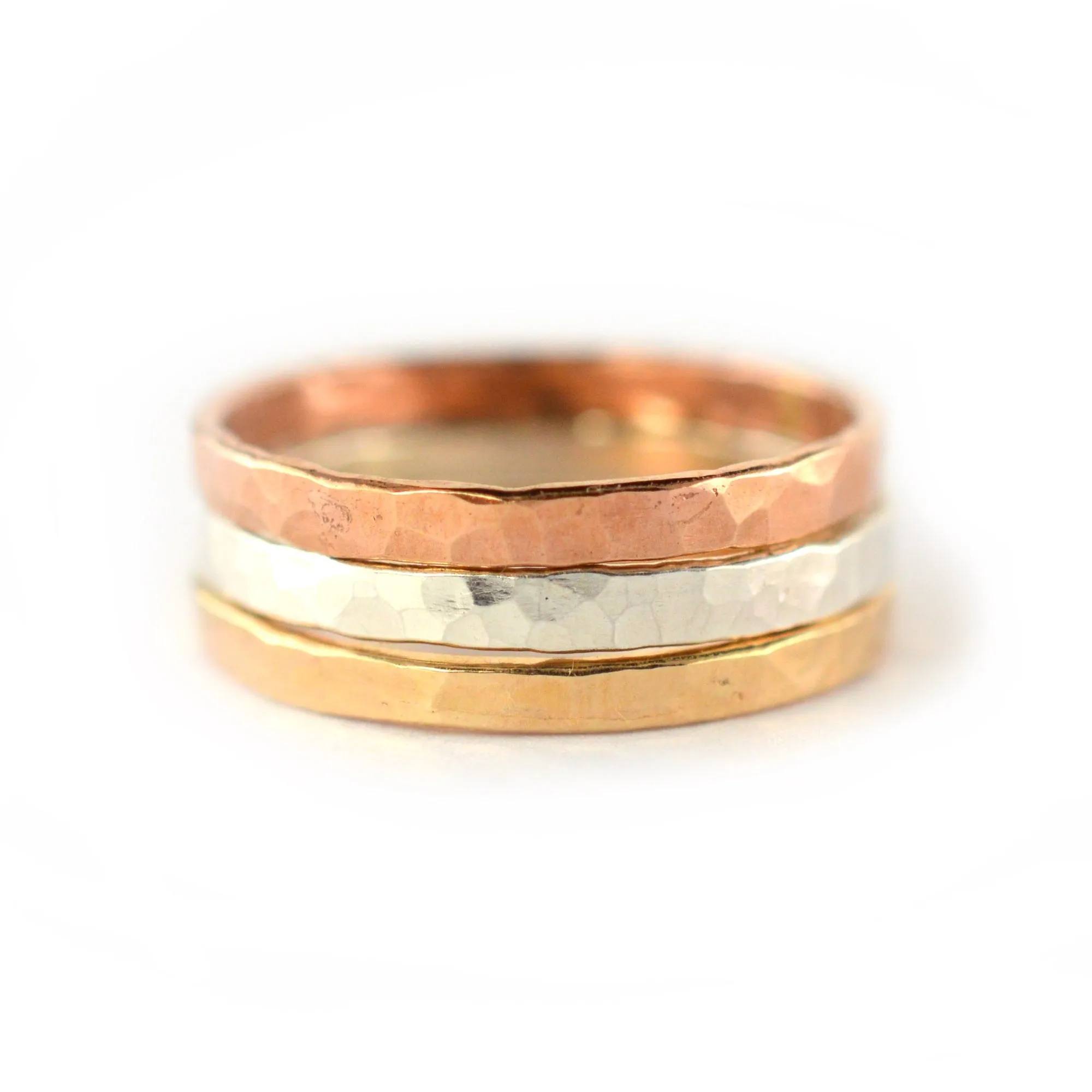 Thick Stackable Ring- Single Ring