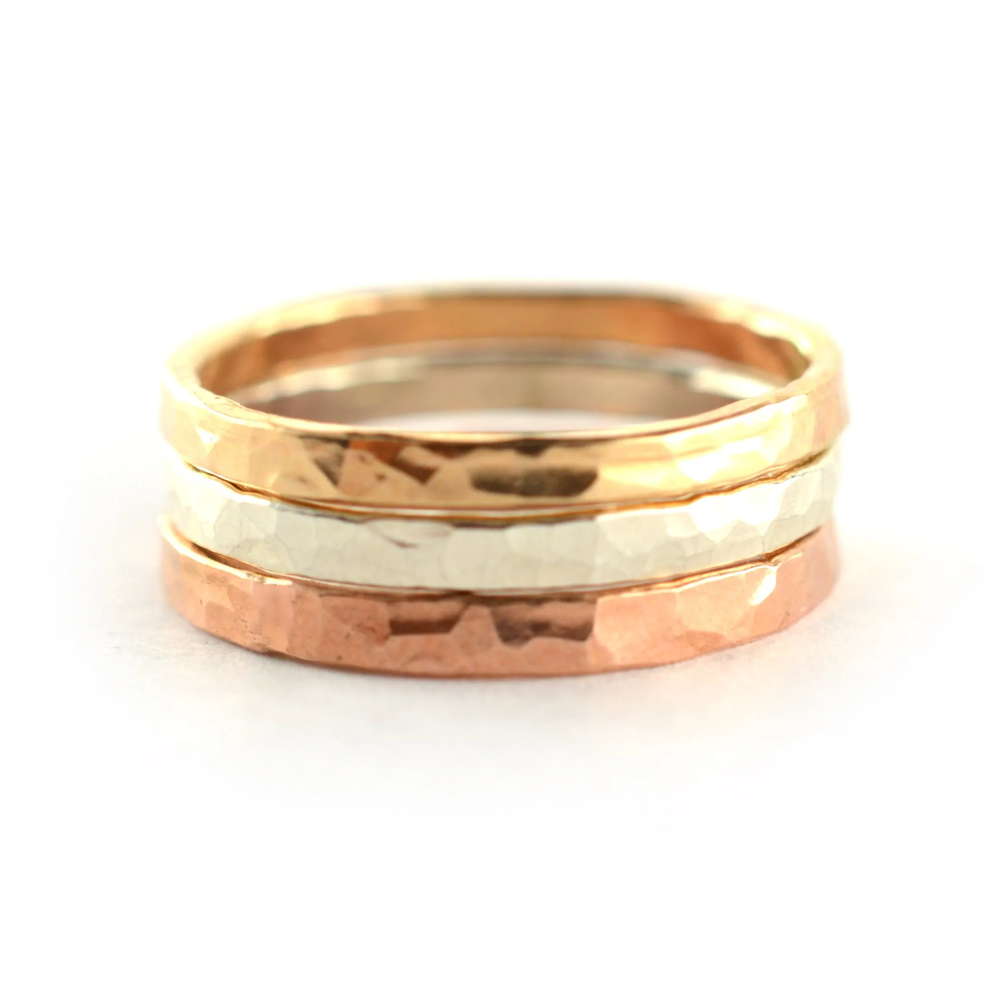 Thick Stackable Ring- Single Ring