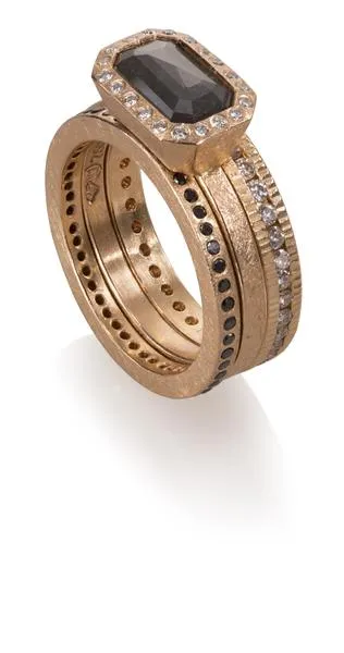 Todd Reed Black Diamond Ring