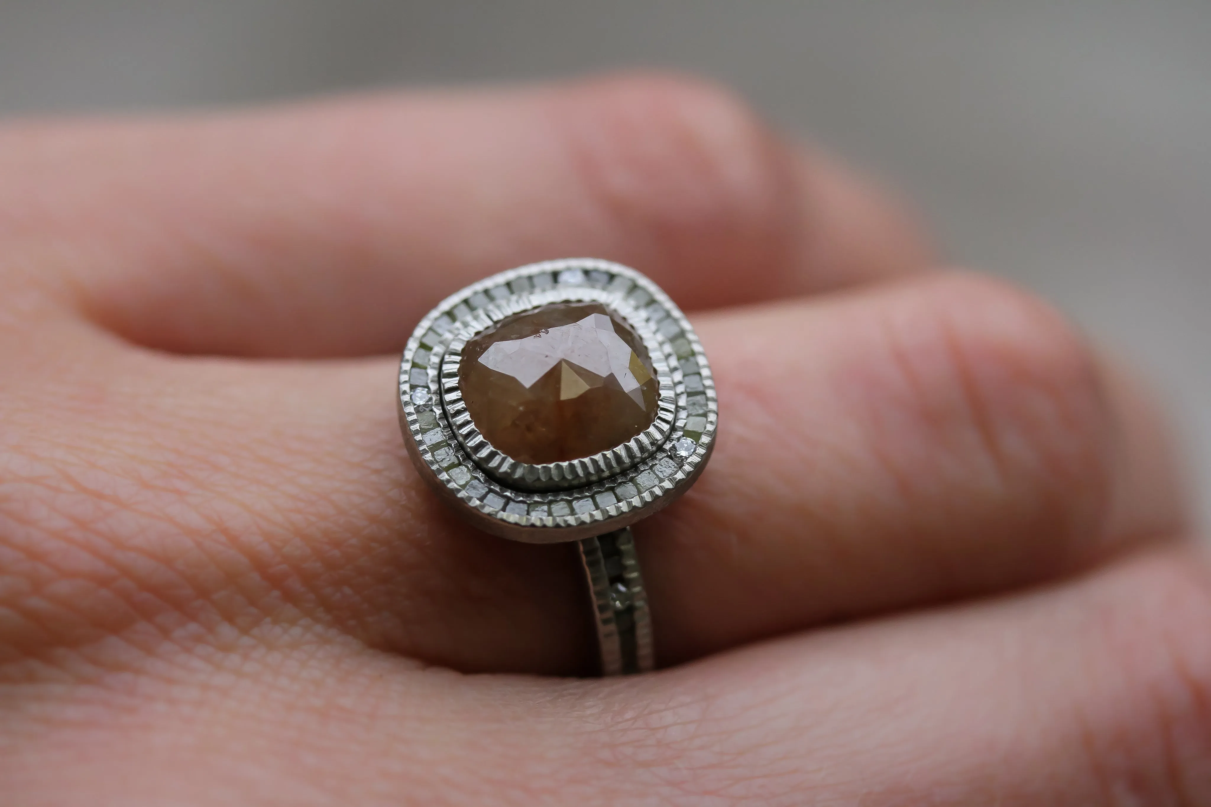 Todd Reed Red Diamond Ring
