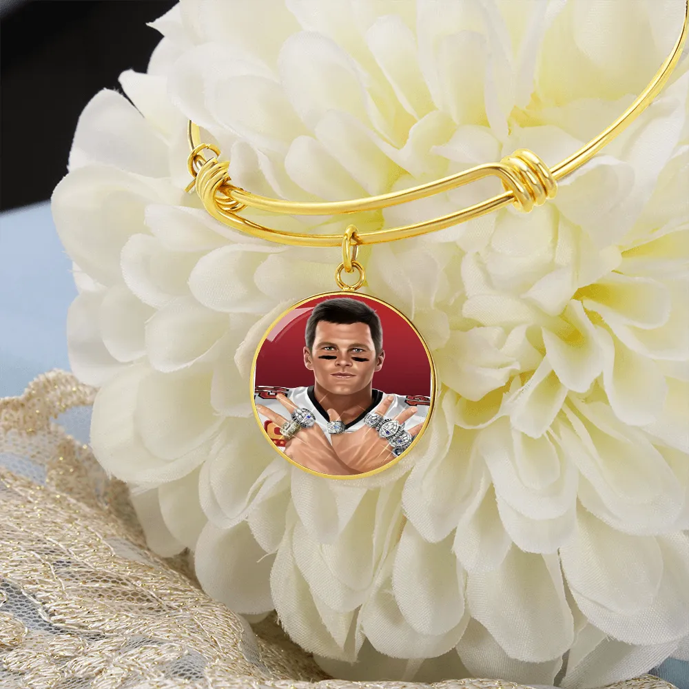 Tom Brady Seven Rings Bangle