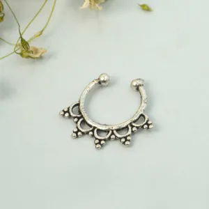 Traditional Motifs Septum Ring
