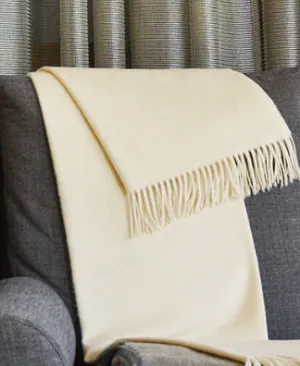 Trentino Throw Ivory