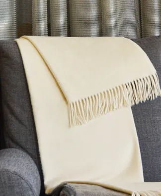Trentino Throw Ivory