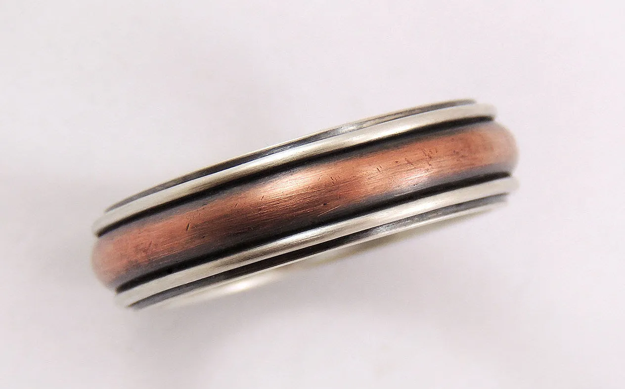 Unique engagement mens ring