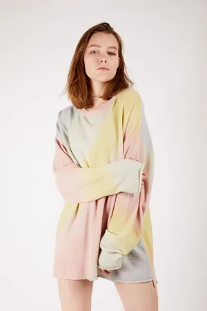 Unisex Rainbow Oversized Cashmere Jumper