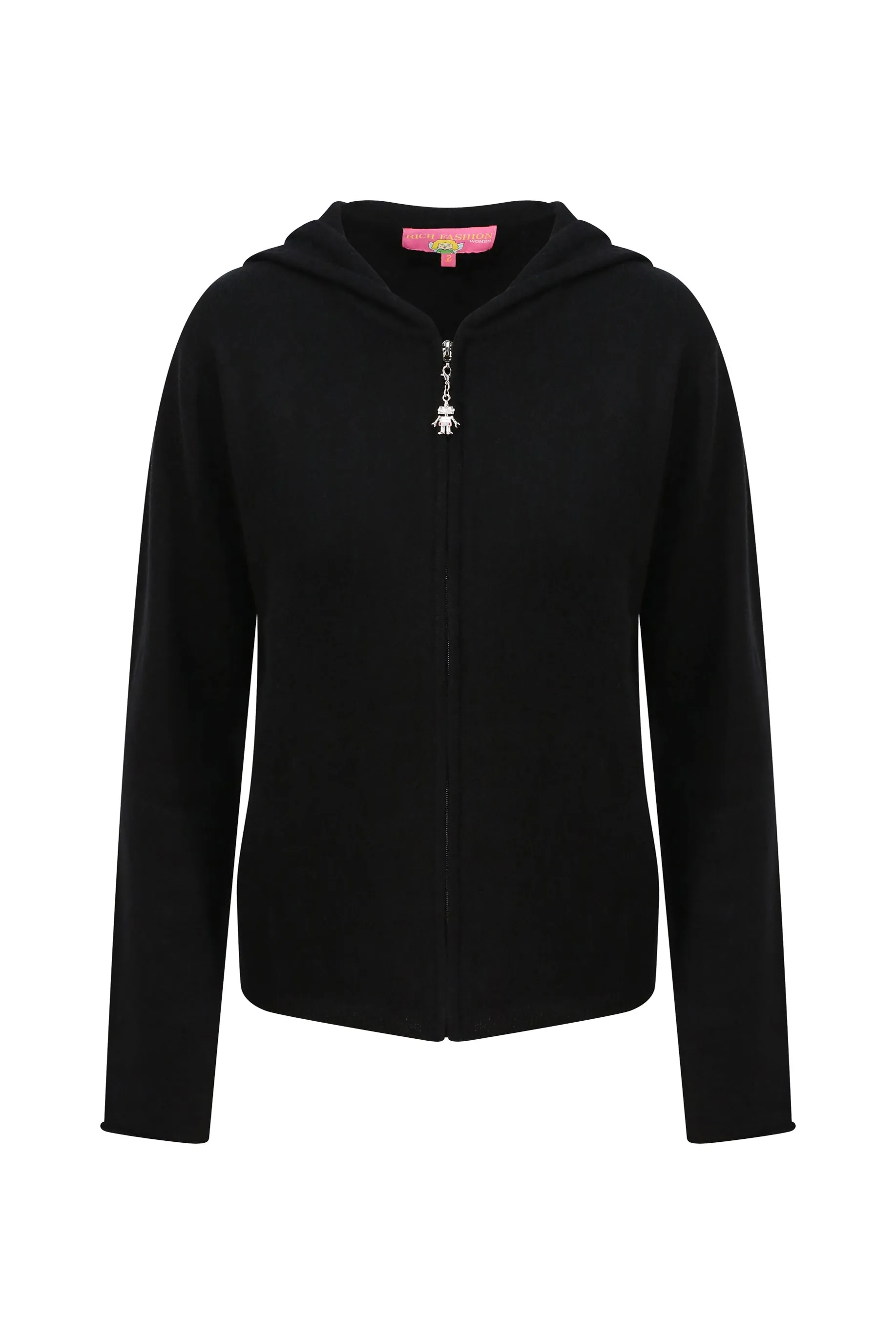 Unisex Robot Cashmere Zip Jacket