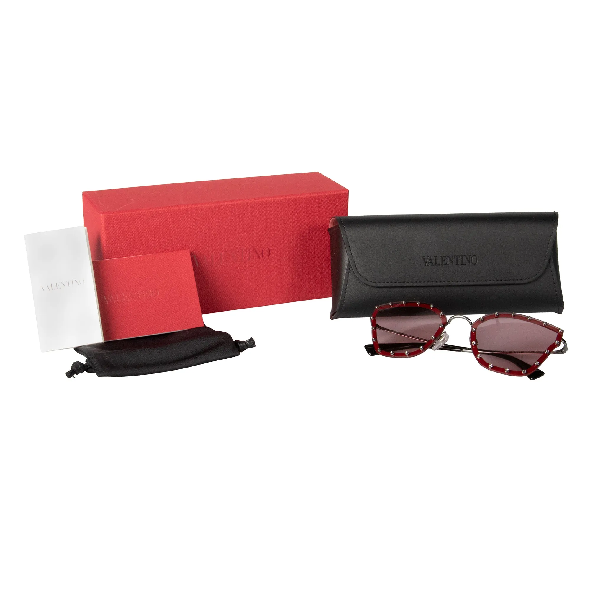Valentino VA2028 301284 59 Cat Eye Sunglasses