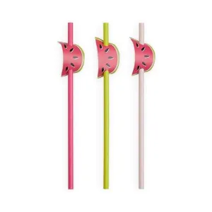Watermelon Straws