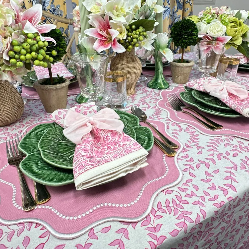Waverly Placemat - Pink (Set of 4)