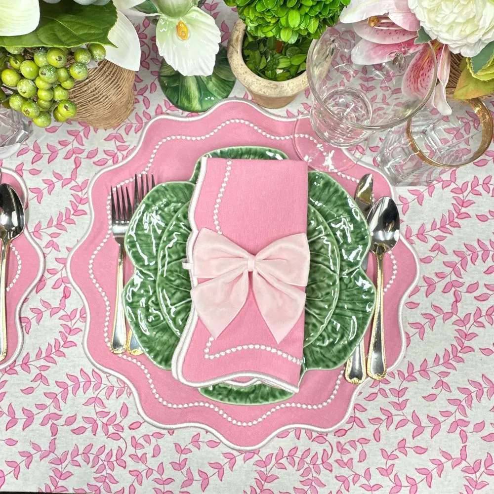 Waverly Placemat - Pink (Set of 4)