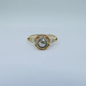 Webbed Eloise Grey Diamond Ring