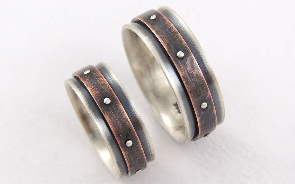 Wedding rings set