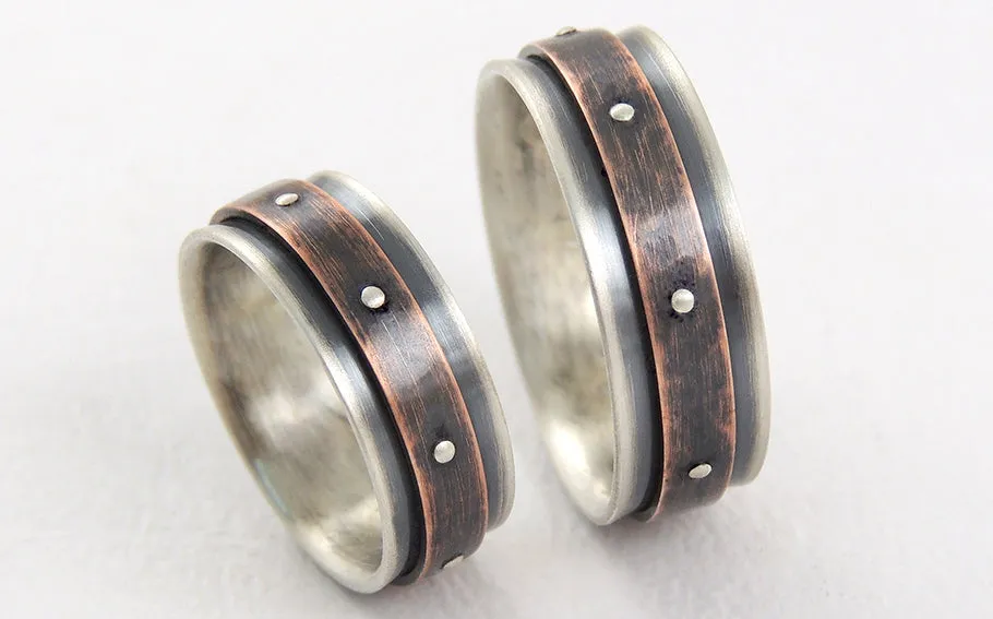 Wedding rings set
