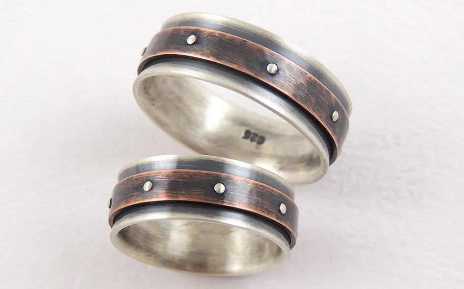 Wedding rings set