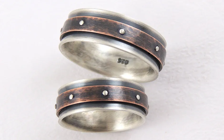 Wedding rings set