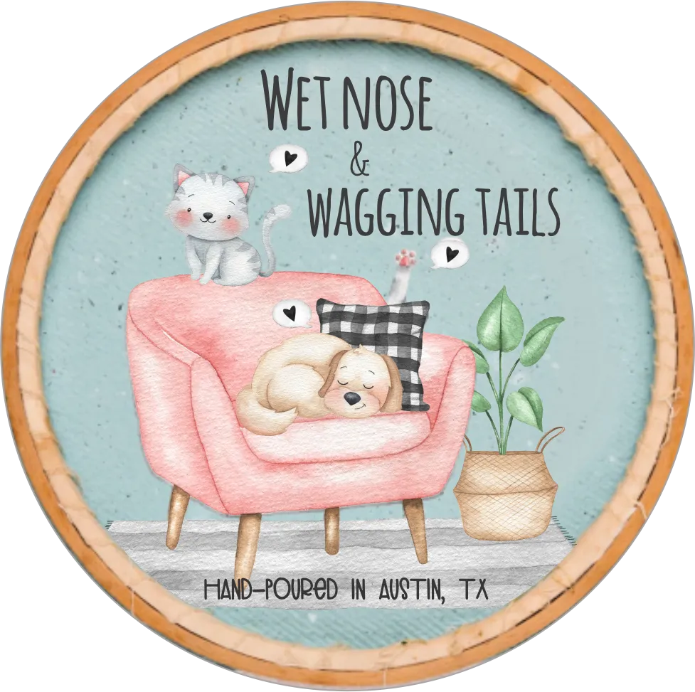 Wet Nose & Wagging Tails| Pet Candle
