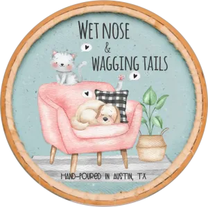 Wet Nose & Wagging Tails| Pet Candle