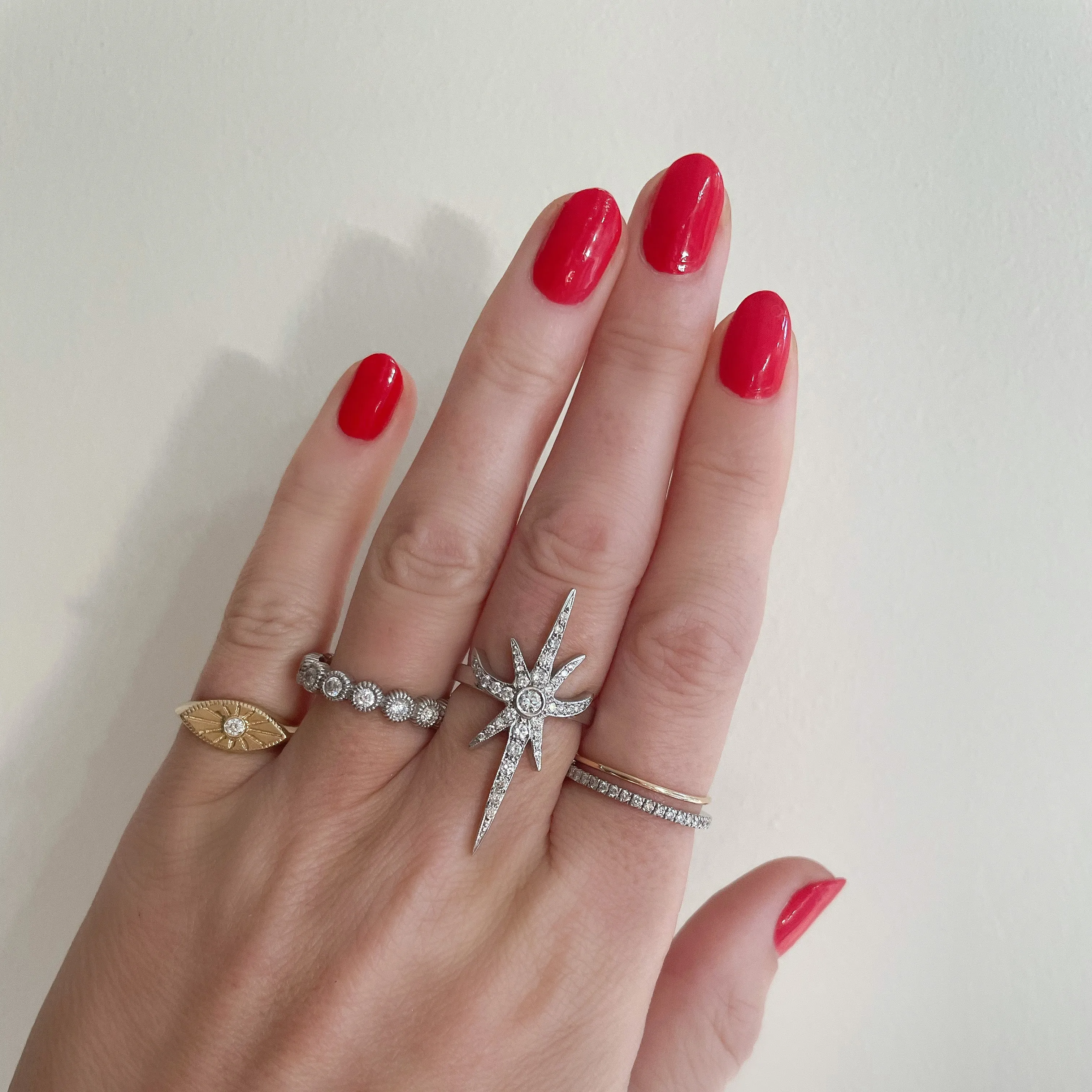 White Gold Youth Eternity Ring
